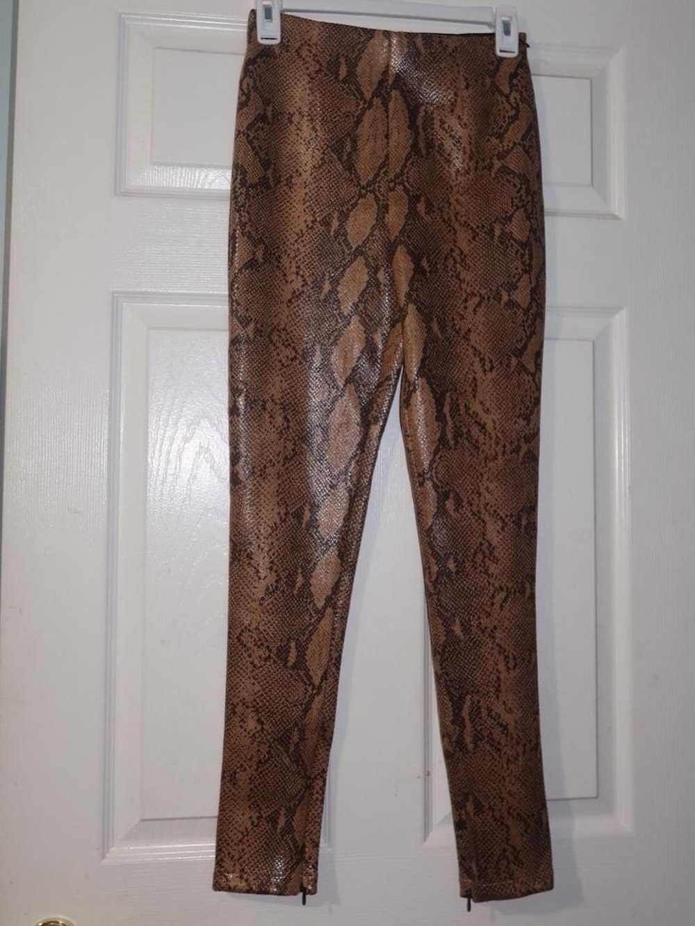 Zara snake skin print pants